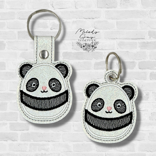 Squishy Panda Keychain