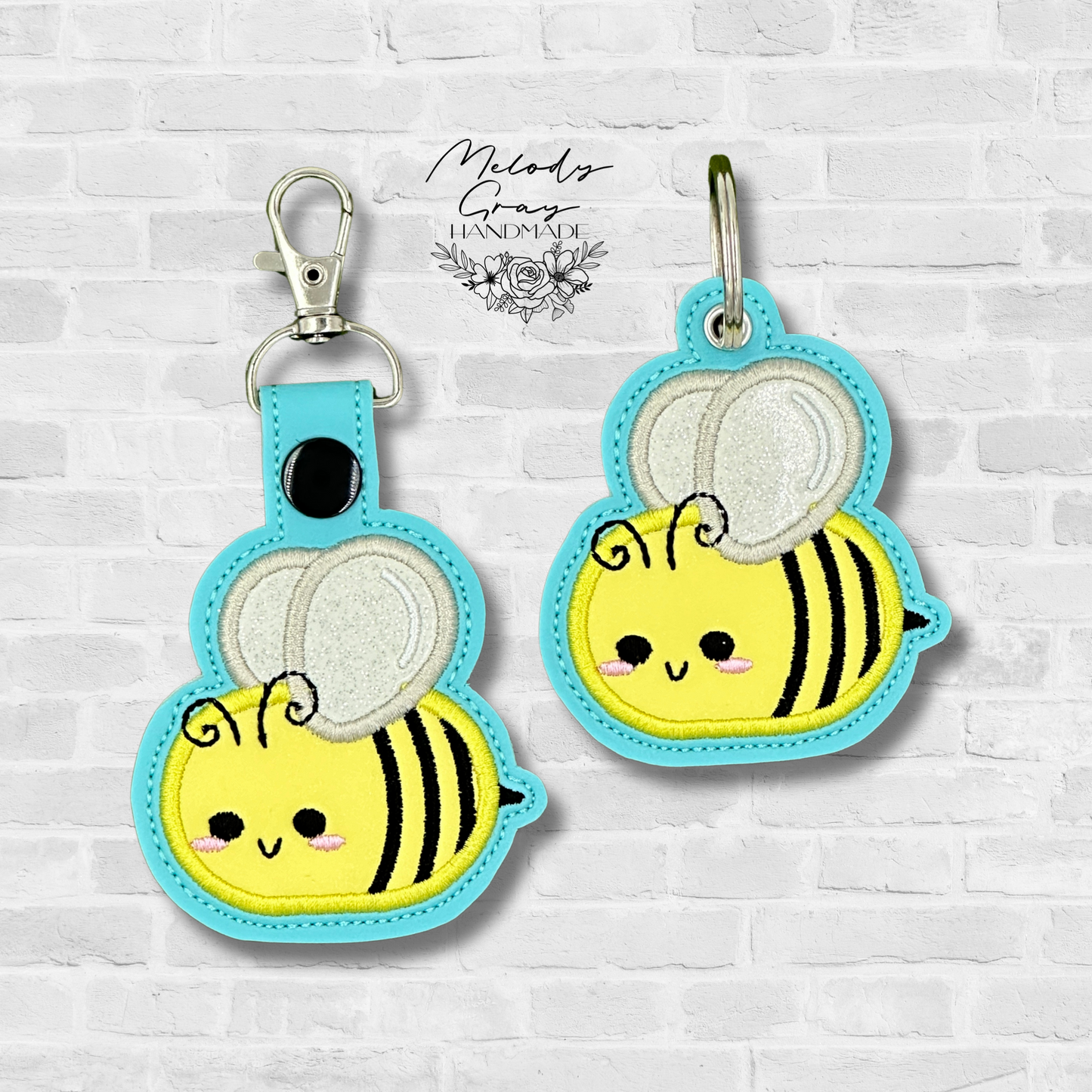 Chubby Bee Keychain