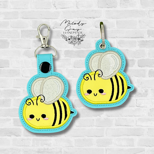 Chubby Bee Keychain