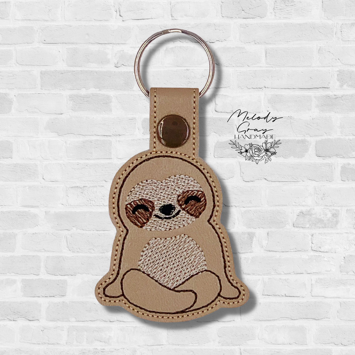 Sloth Keychain