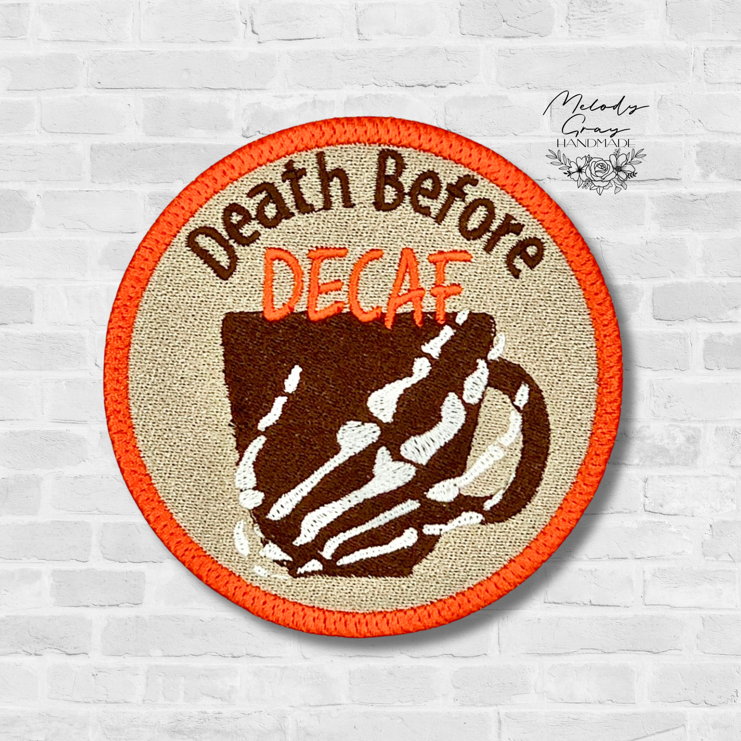 Death Before Decaf Patch