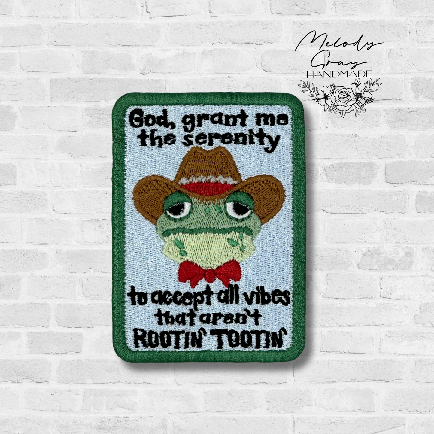 Rootin' Tootin' Embroidered Patch