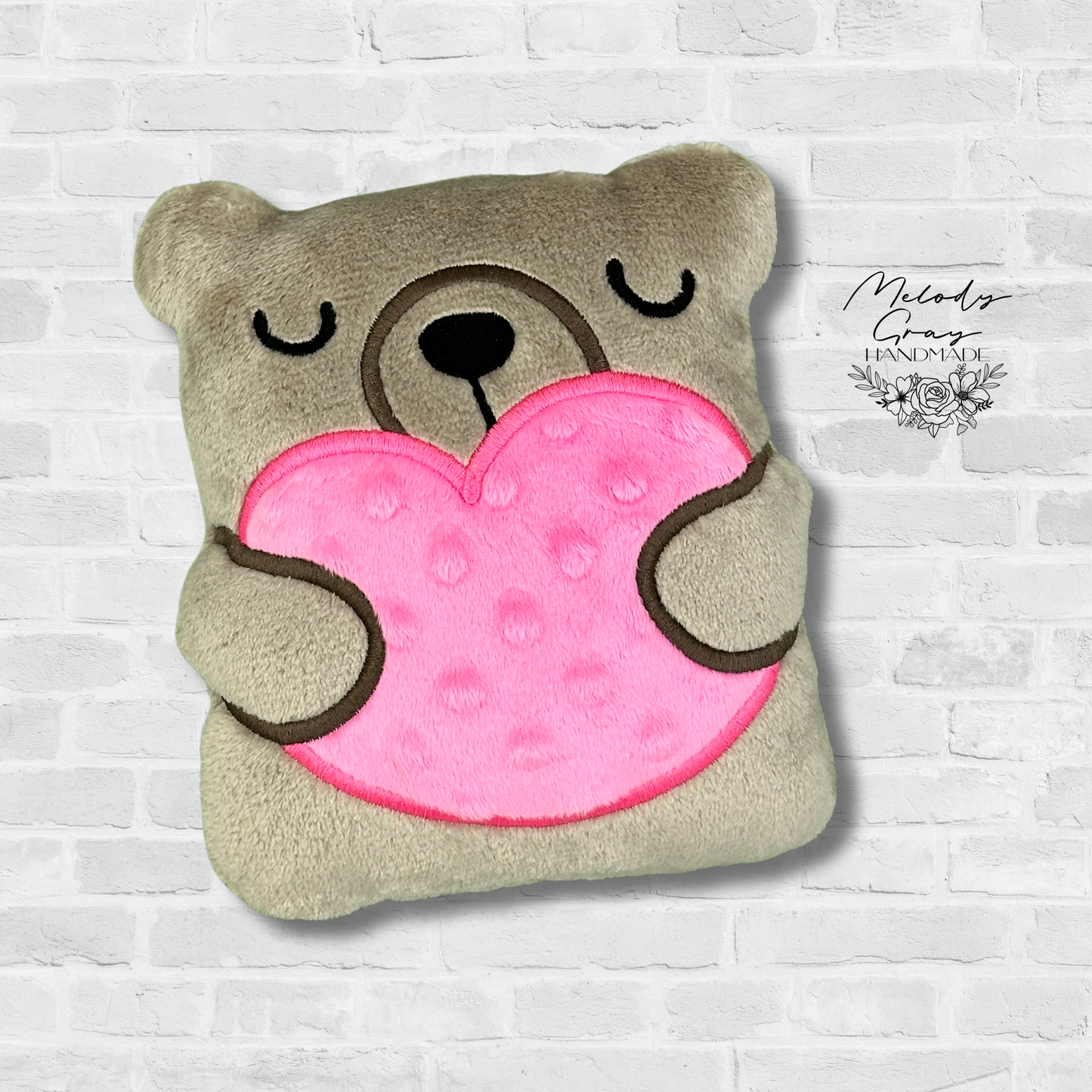 Bear With Heart Plushie