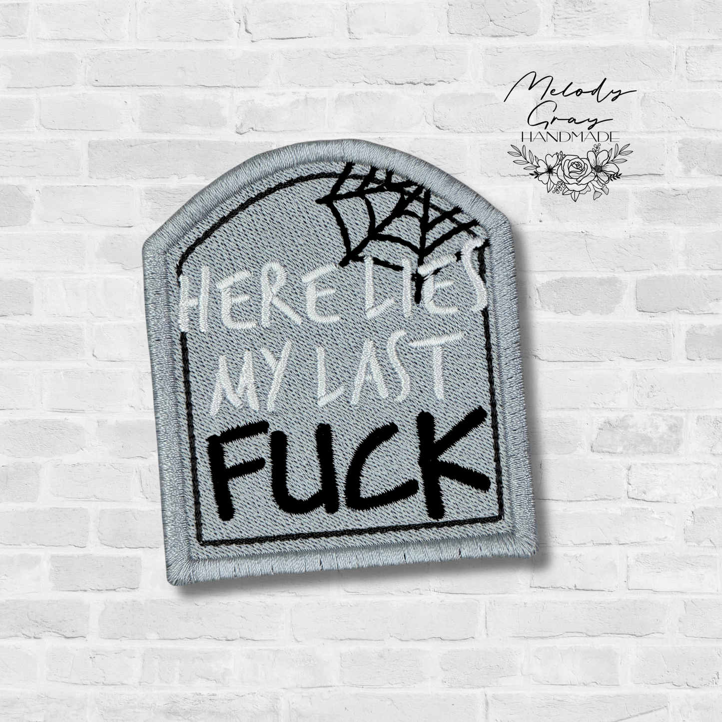 Tombstone Embroidered Patch