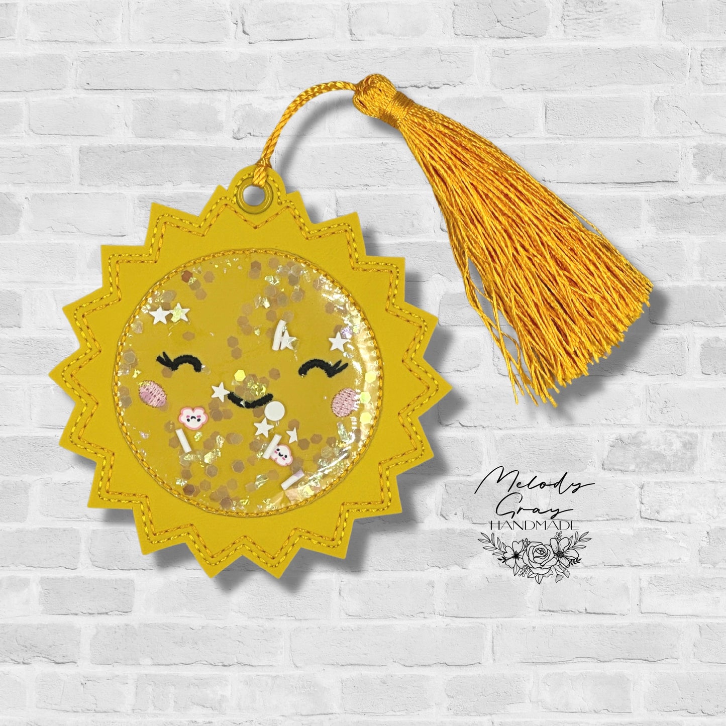 Happy Sun Shaker Bookmark