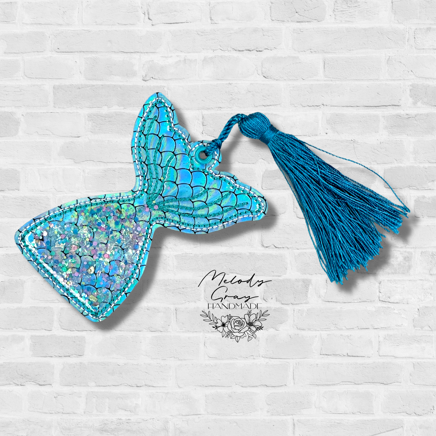 Mermaid Tail Shaker Bookmark