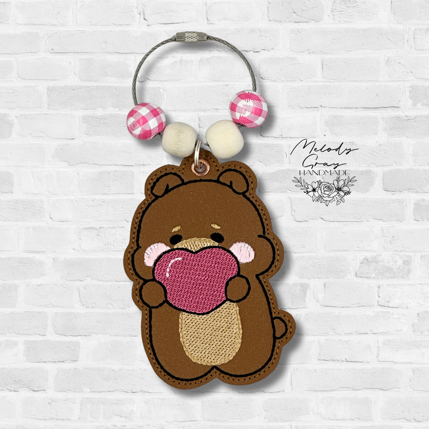 Love Bear Bag Tag