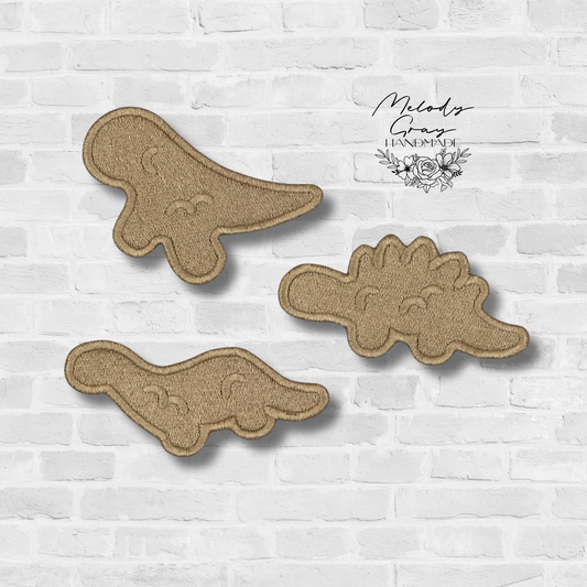 Dino Nuggets Embroidered Patch