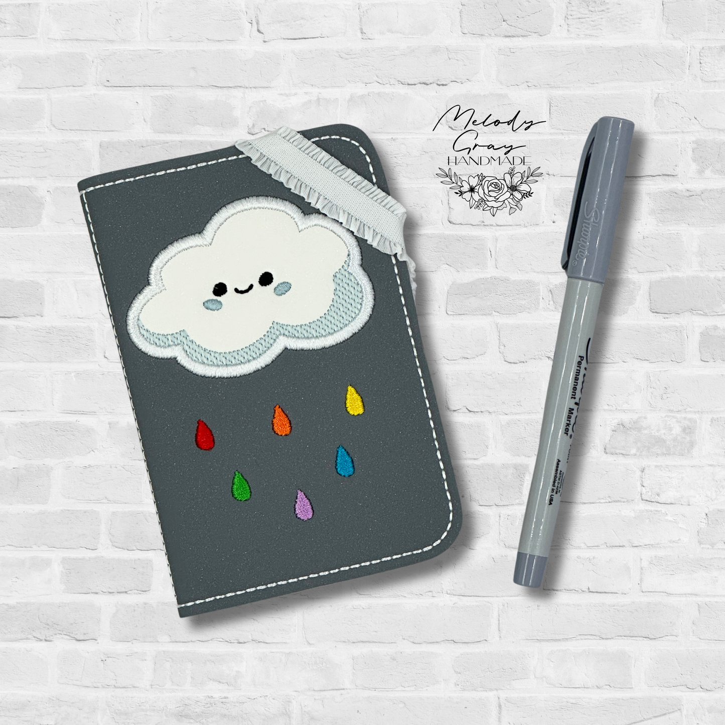 Rainbow Cloud Mini Notebook Cover
