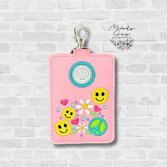 Hippie Vibes Alarm Badge Holder