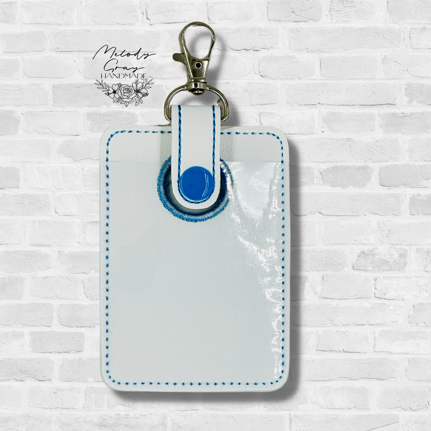 Personalized Name Notebook Paper Alarm Badge Holder