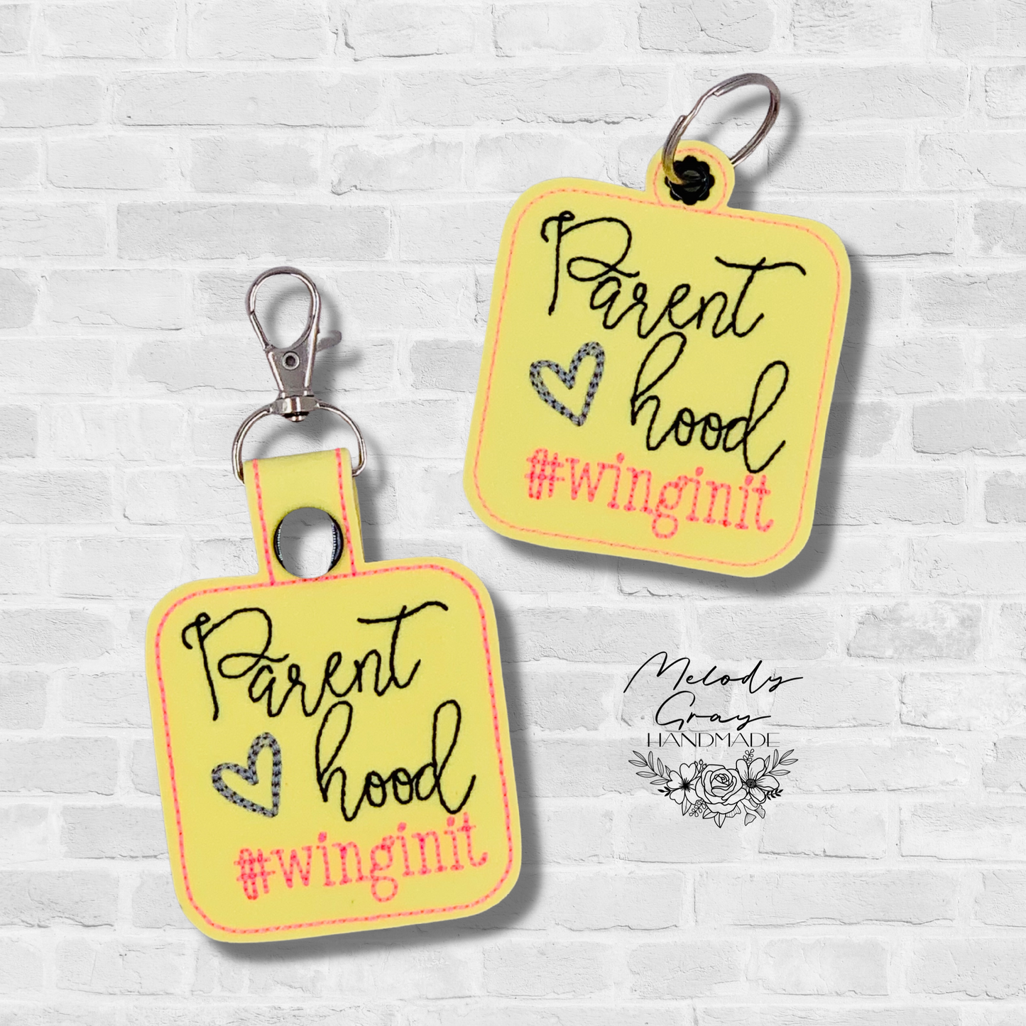 Parenthood #Winginit Keychain