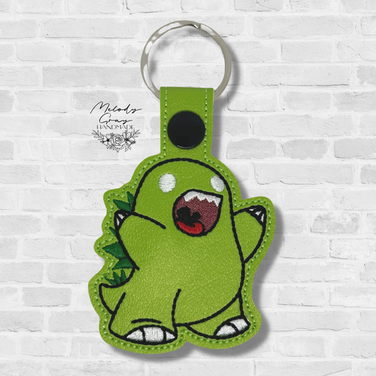 Monster Lizard-Dino Keychain