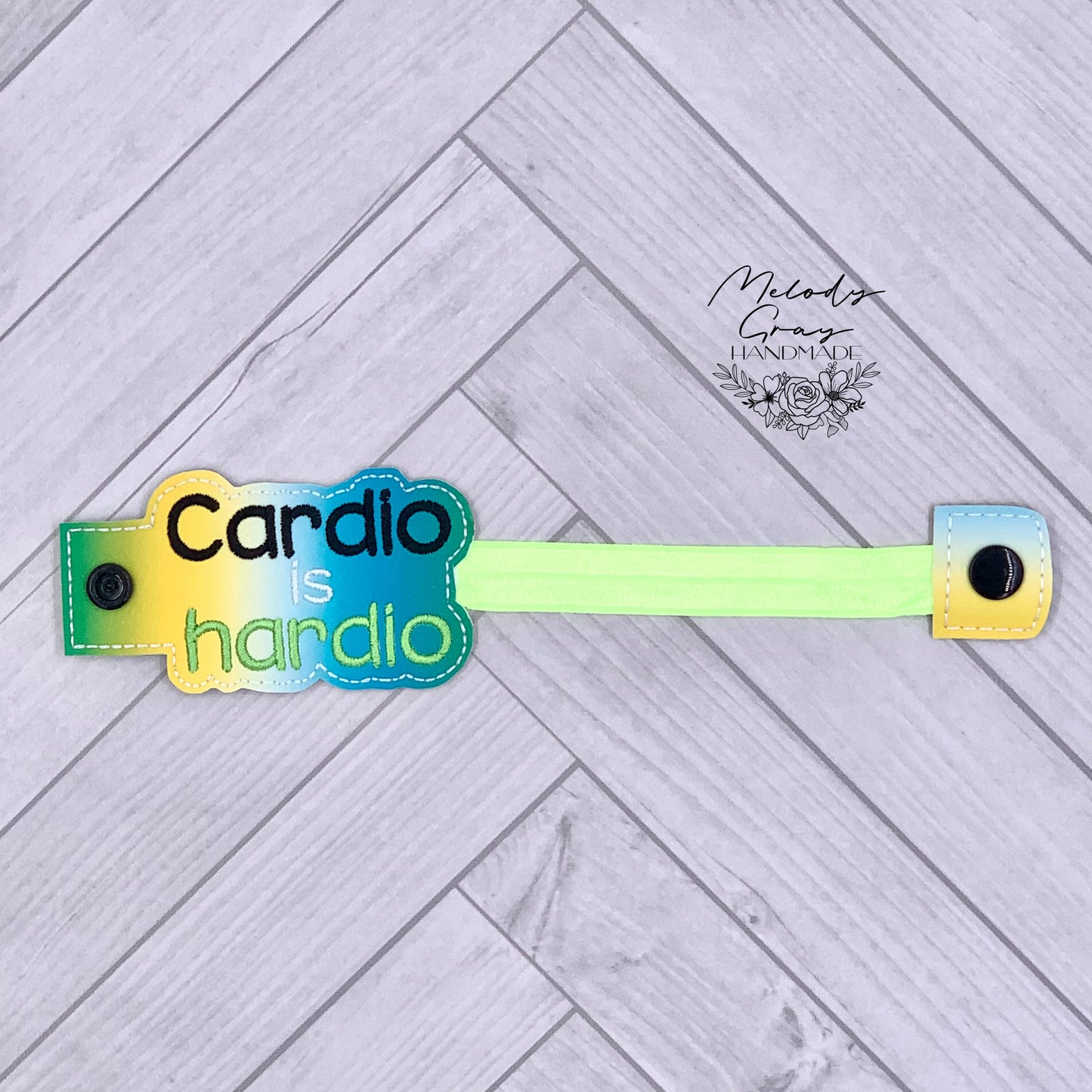 Cardio Is Hardio Bottle Band