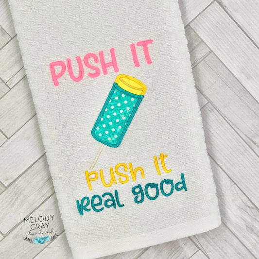 Push It Hand Towel