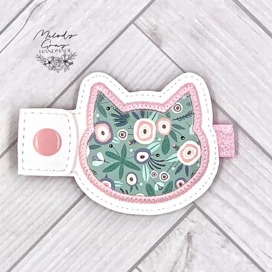 Floral Kitty Bottle Band