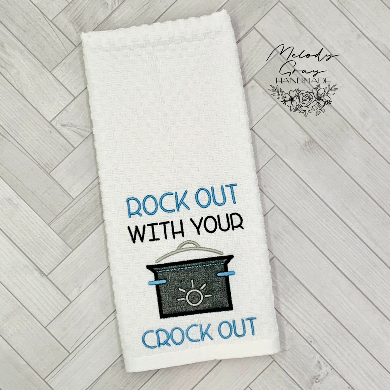 Rock Out With Your Crock Out Hand Towel