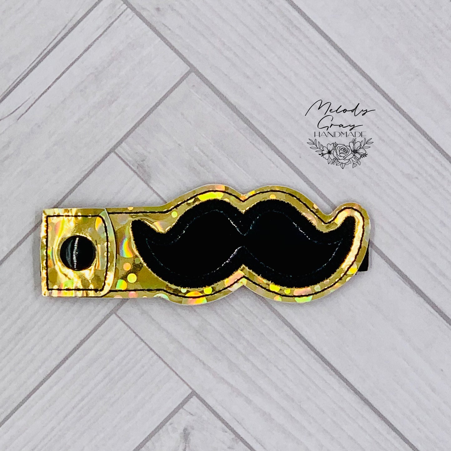 Mustache Bottle Band