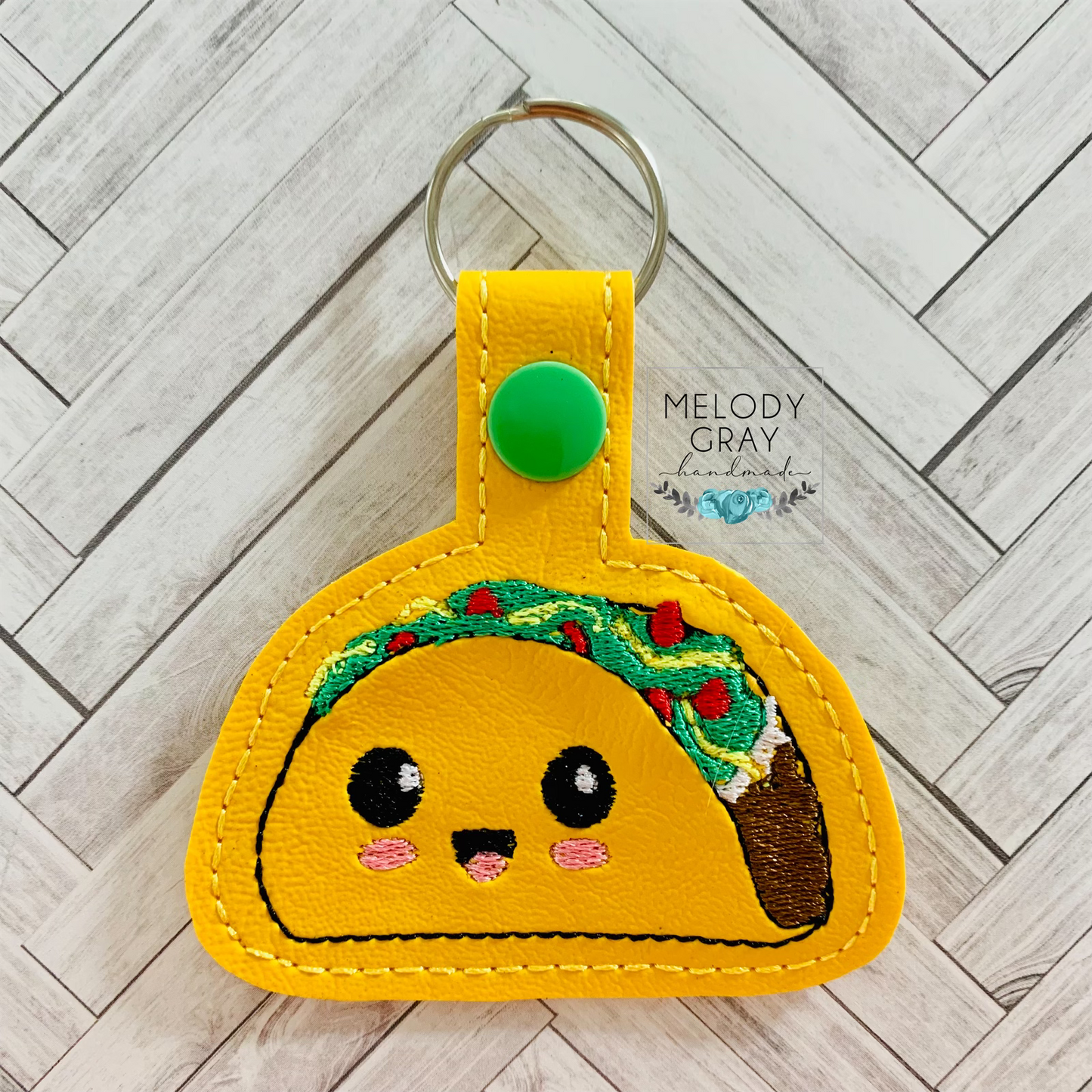 Taco Keychain