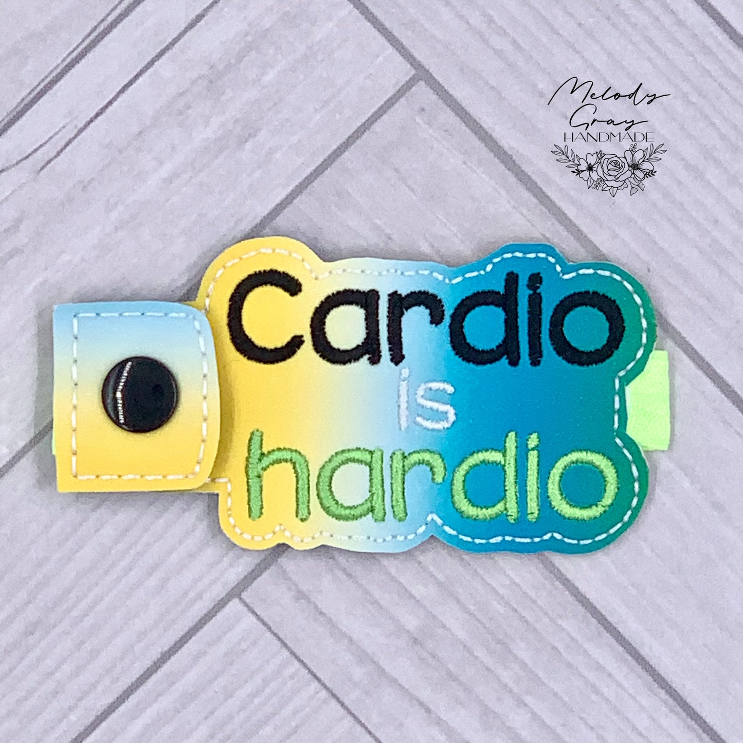 Cardio Is Hardio Bottle Band